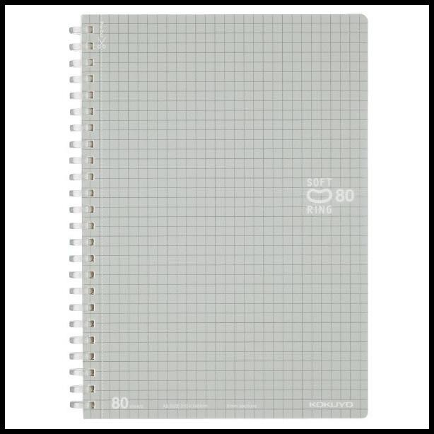 

Soft Ring Notebook 5Mm Section Cutoff 80Sheets - Size A5 S-Sv338S-C