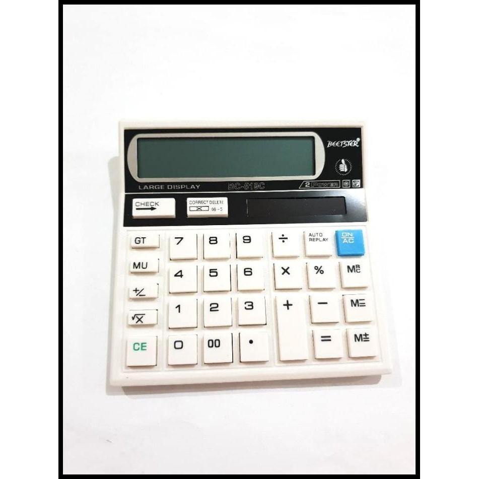 

Kalkulator Beetster Bc-519C / 12 Digit Calculator Digital Elektronik