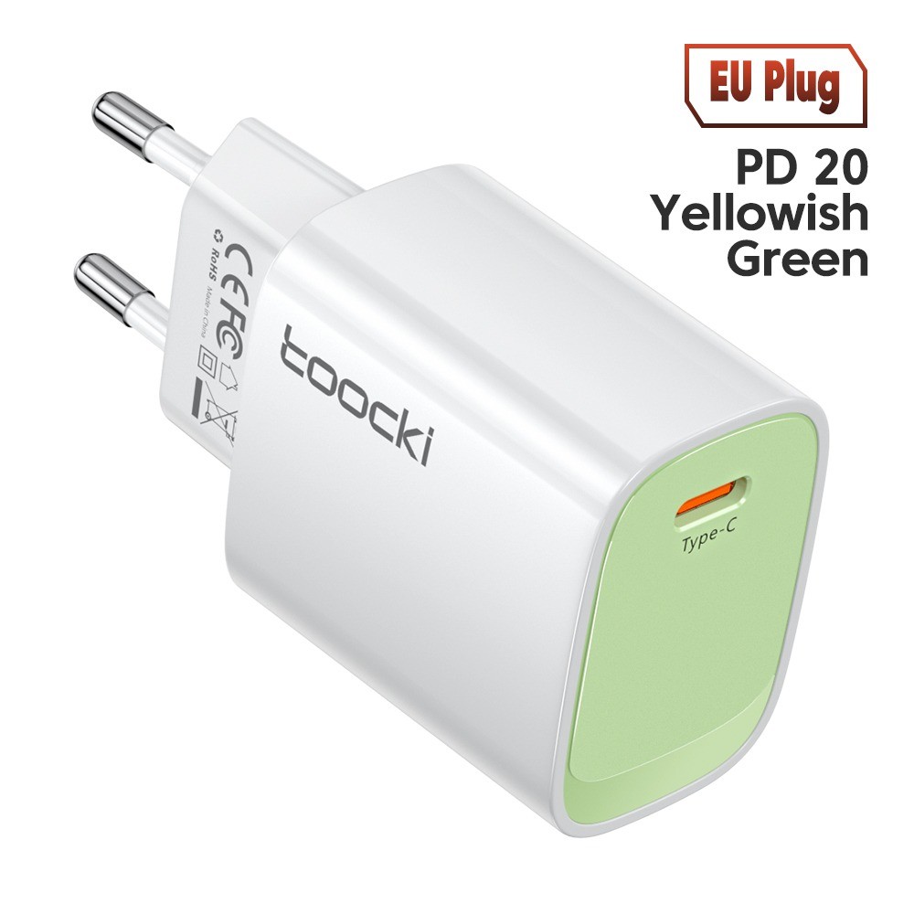 Kepala Charger USB Type C 20W, Pengisian Cepat Fast Charging Terbaik untuk Smartphone dan Tablet