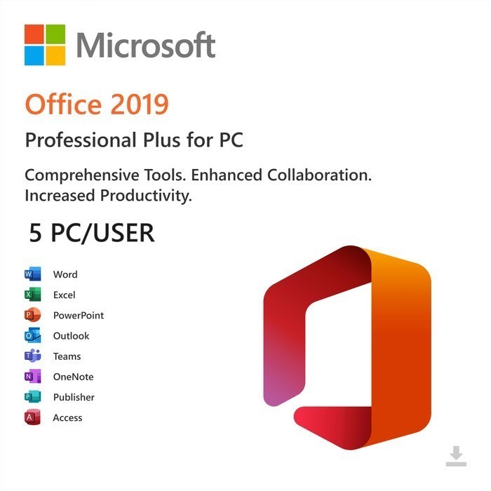 MICROSOFT OFFICE HOME AND STUDEN 2019 FPP 1PC FOR PC or MAC