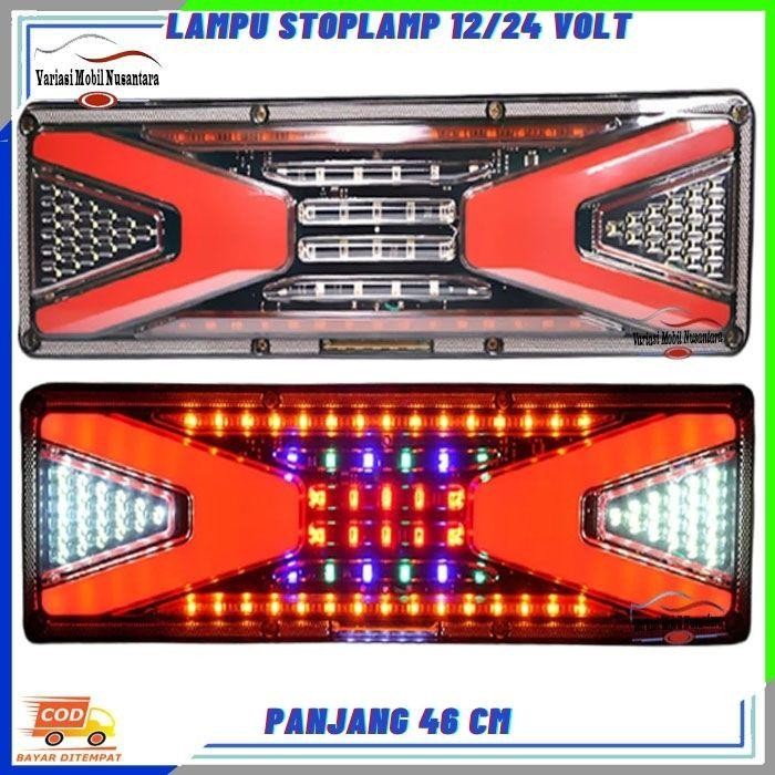 Lampu Stop Lamp Led Stoplamp Rem Belakang Mobil Canter Truk Truck