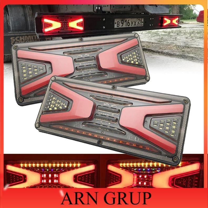 Lampu Variasi Stop Lamp Led Stoplamp Rem Belakang Truk Sein Running Truck Transformer  12 24 Volt