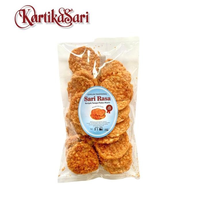 

BIG SALE KERIPIK TEMPE PEDAS MANIS - SARI RASA !!!!!
