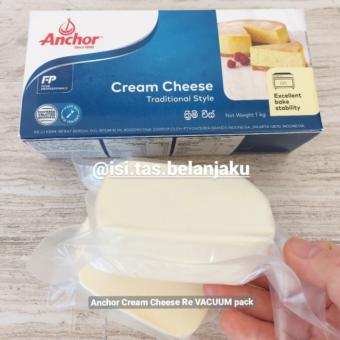 

MURAH anchor cream cheese 1 kg repack Kode 72