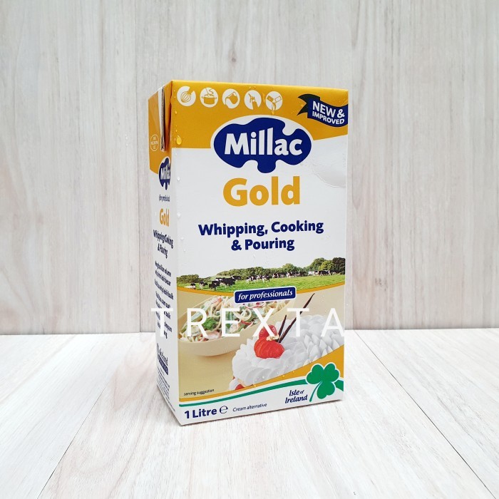 

TERPERCAYA MILLAC GOLD WHIPPING CREAM Kode 1374