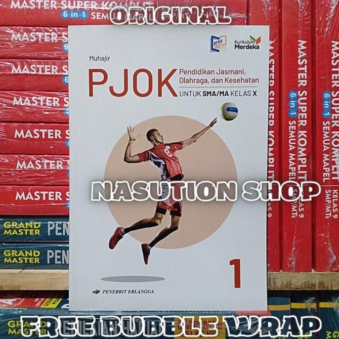 

Buku PJOK Kelas 1 / X 10 SMA Erlangga Kurikulum Merdeka - Penjasorkes