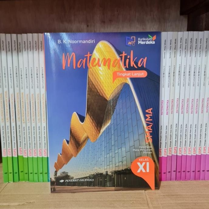 Buku Matematika Tingkat Lanjut Kelas XI 11 Kurikulum Merdeka Erlangga