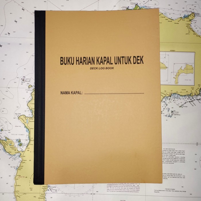 

Buku Harian Kapal Untuk Dek / Deck Log Book / Buku Jurnal Deck