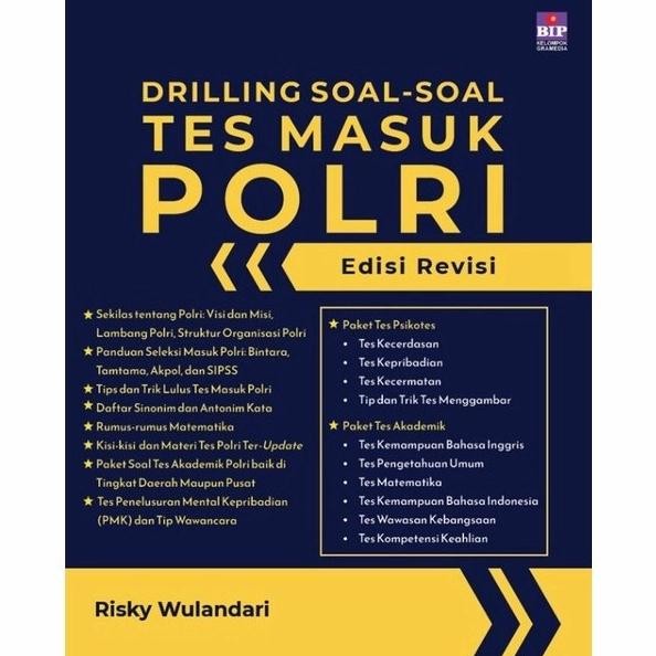 

Buku Drilling Soal-Soal Tes Masuk Polri Risky Wulandari