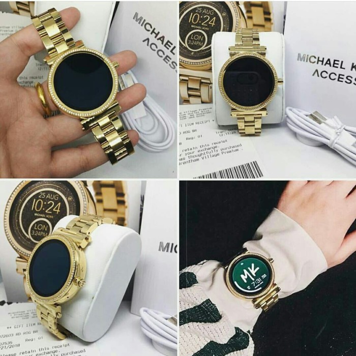 Michael Kors Smart Watch 5021 Gold Bergaransi
