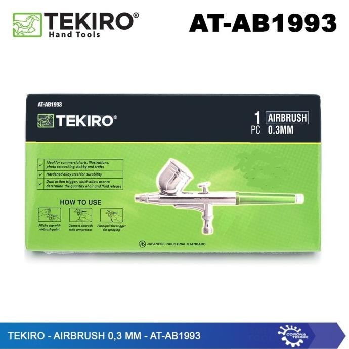 

Air Paint Brush Set Tekiro Pen Airbrush 0.3mm SPRAY GUN LUKIS ORIGINAL