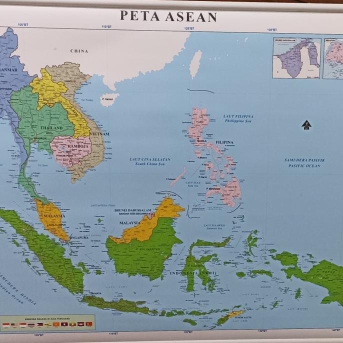 

peta ASEAN (Peta Dinding)