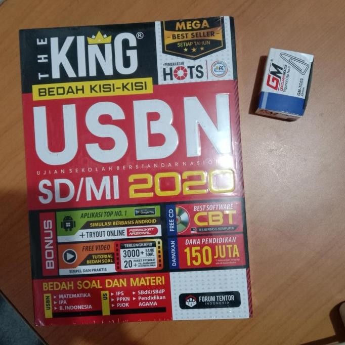 

BUKU THE KING BEDAH KISI-KISI USBN SD/MI 2020