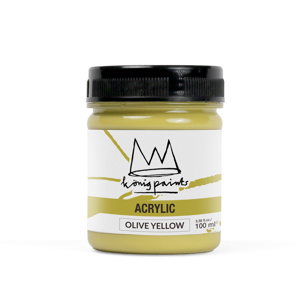 

KONIG PAINTS - 100mL OLIVE YELLOW