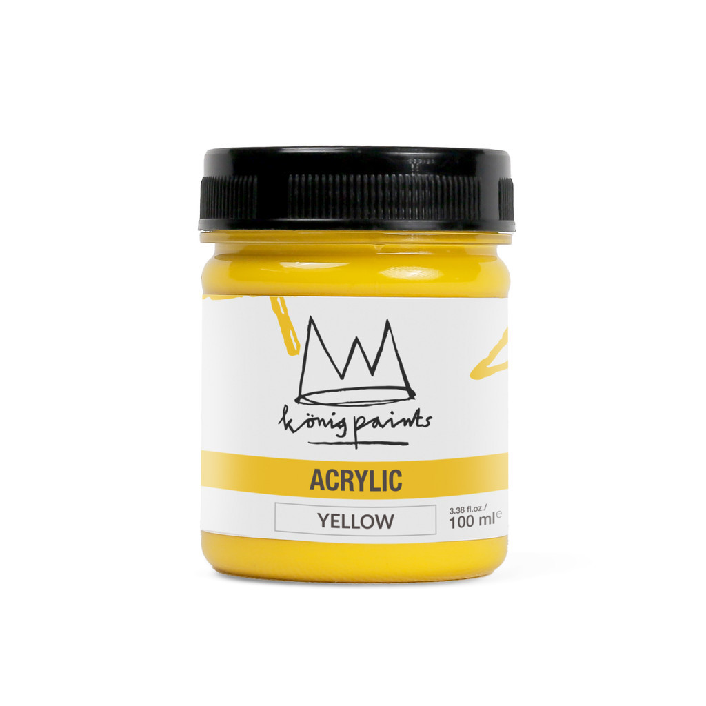 

KONIG PAINTS - 100mL YELLOW