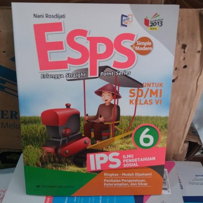 

ESPS IPS kelas 6 edisi revisi K13 erlangga