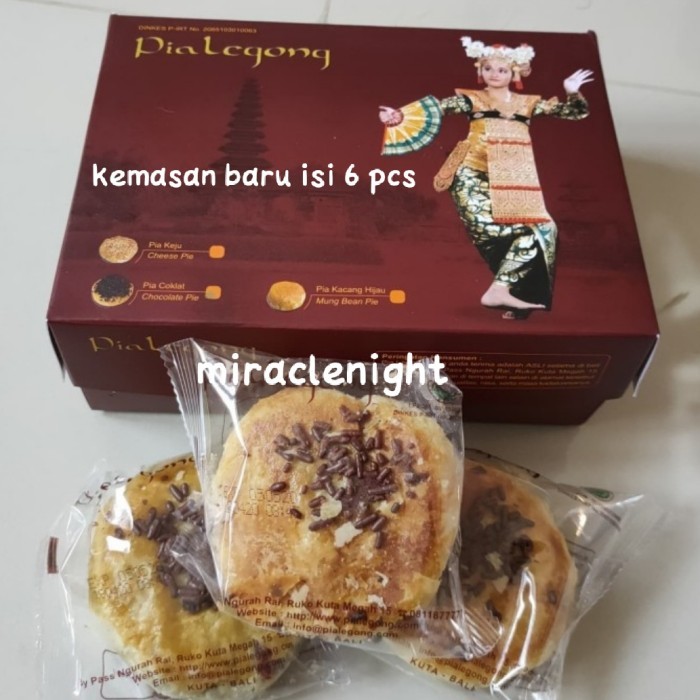 Pia Legong Bali Ori Bali Rasa Coklat