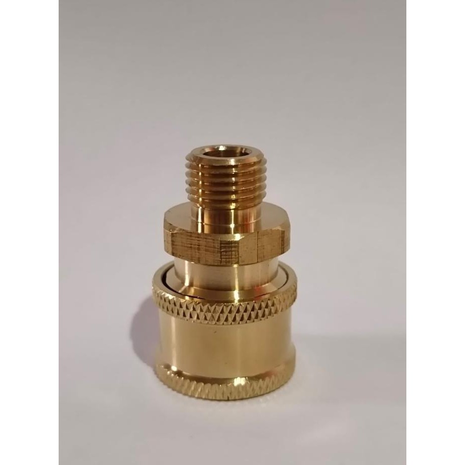 

ADAPTOR 1/4 INCH QUICK CONNECT & M14 MALE THREAD SIAP KIRIM