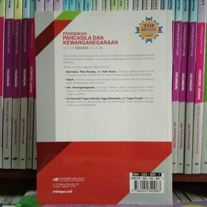 

Buku PKN untuk SMA/MA kelas X (10) edisi K13 revisi