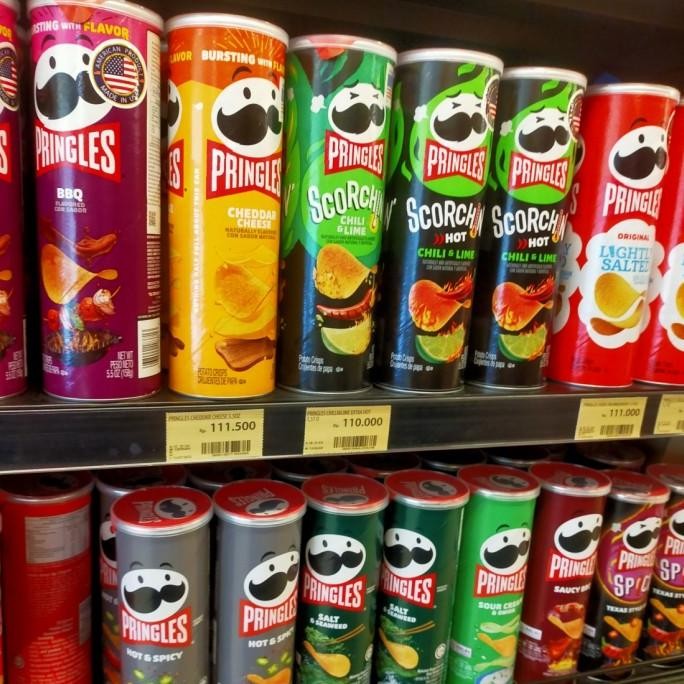 

READY STOCK PRINGLES USA PRINGLES POTATO CHIPS IMPORT USA PROMO !!!!!