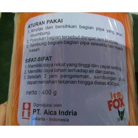

Dgh-43 Lem Pipa Isarplas Kuas / Lem Pipa Isarplas Kuas/ Lem Pipa Pvc / Lem Pralon Kaleng 400Gr