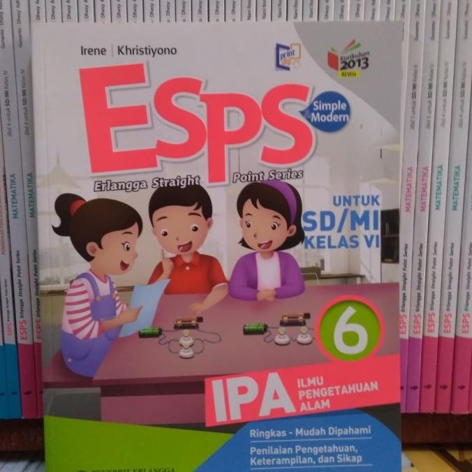 

ESPS IPA KELAS 6 SD/Mi K13N ERLANGGA