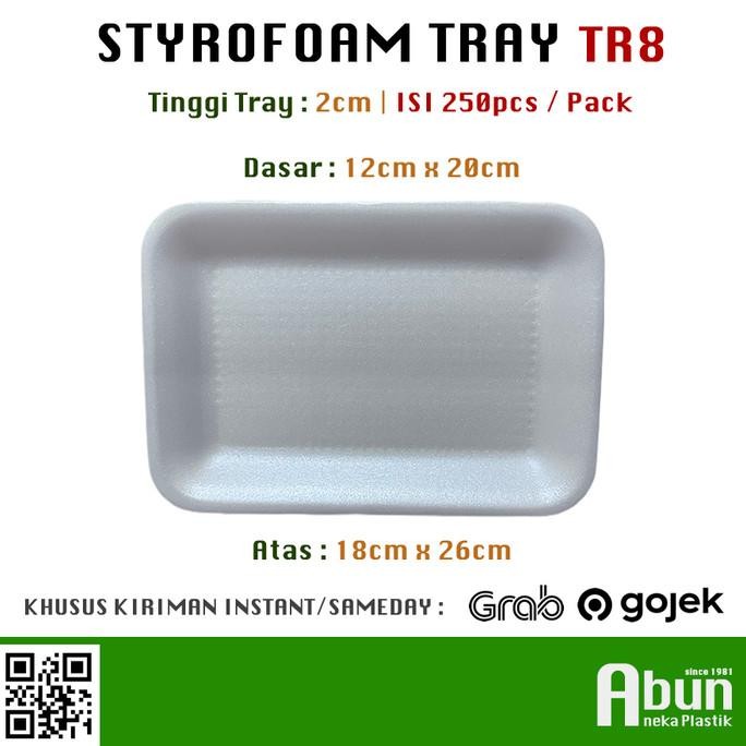 

Tray Styrofoam Tr-8 Isi 250Pcs Original Dan Terpercaya
