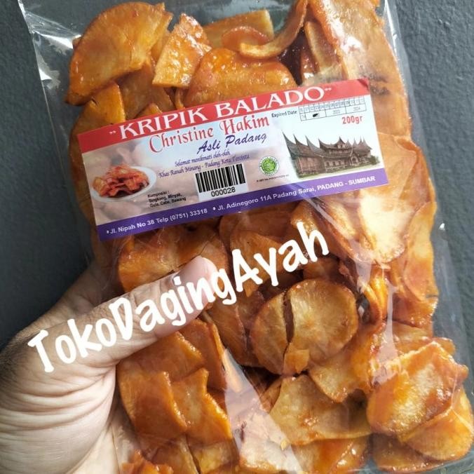 

NEW PRODUK KRIPIK BALADO CHRISTINE HAKIM !!!!!
