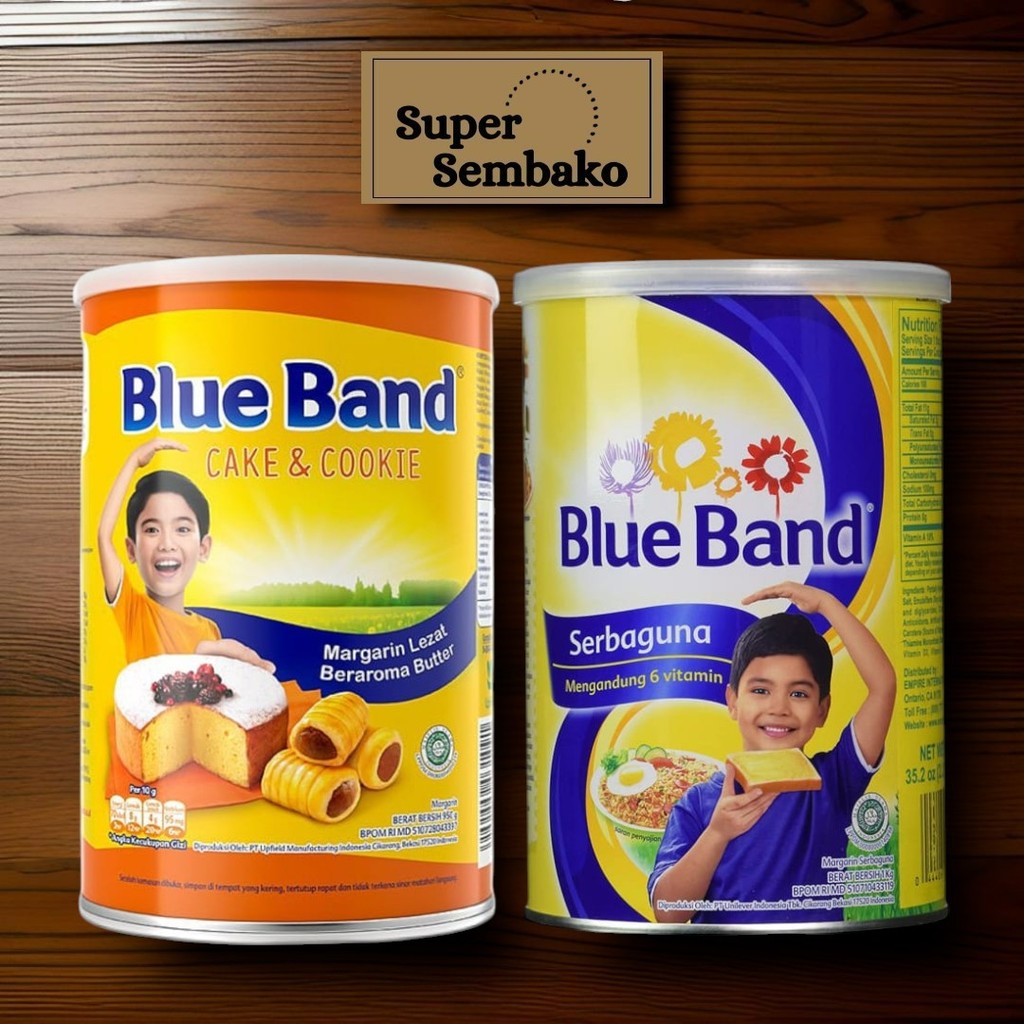 

MENTEGA MARGARIN BLUEBAND KALENG SERBAGUNA CAKE & COOKIE KUE 1kg / 1 kg MURAH