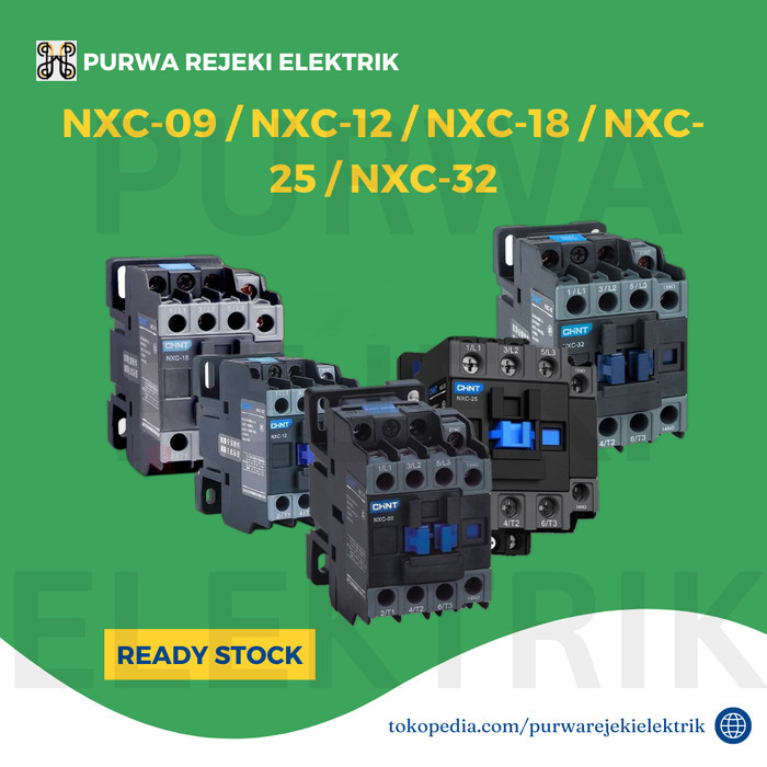 SGA KONTAKTOR / CONTACTOR CHINT NXC-09 / NXC-12 / NXC-18/ NXC-25 / NXC-32 ELECT