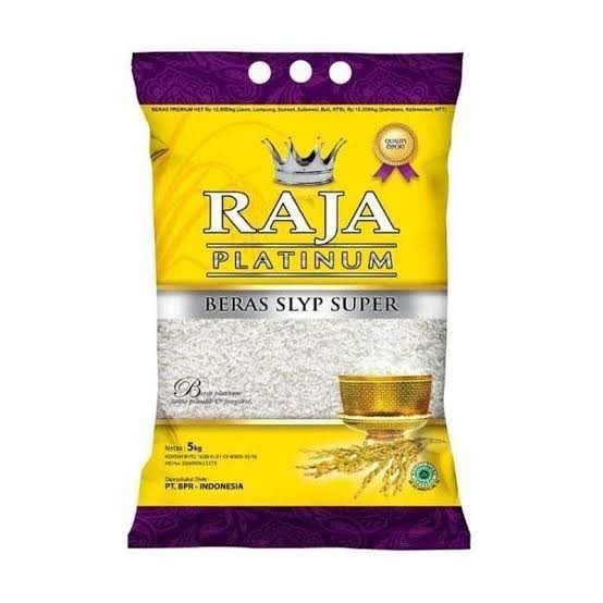 

Beras Raja Platinum 5kg (Gosend GrabExpress Semarang only)