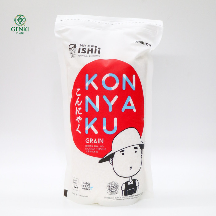 

Shirataki Konnyaku Rice - 1 Kg / Beras Konnyaku