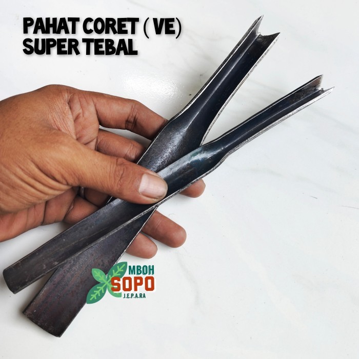 

Pahat Bonsai dan Ukir Kayu Jepara, Tatah Coret /Ve Super Tebal