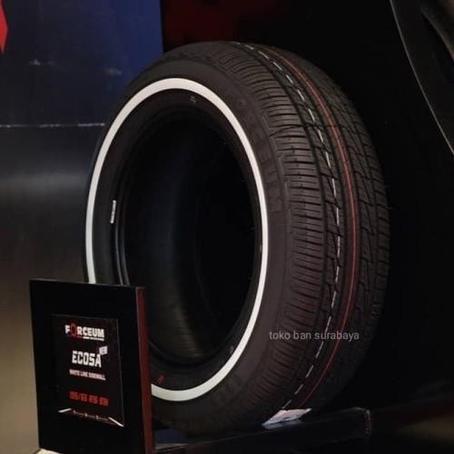 Ban Forceum 195/65 R15 195/65R15 195/65/15 19565 R15 19565R15 R15 R 15 Ecosa White Wall Stripe