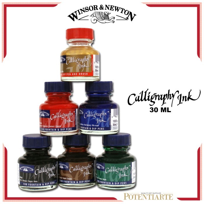 

Tinta Kaligrafi Winsor & Newton 30ml Calligraphy Ink