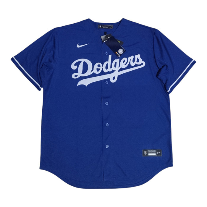JERSEY MLB BASEBALL ORIGINAL LOS ANGELES DODGERS BLUE JERSEY