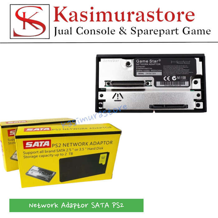 NA PS2 Sata / Network Adapter PS2 Matrix Sata Hardisk PS2 Fat