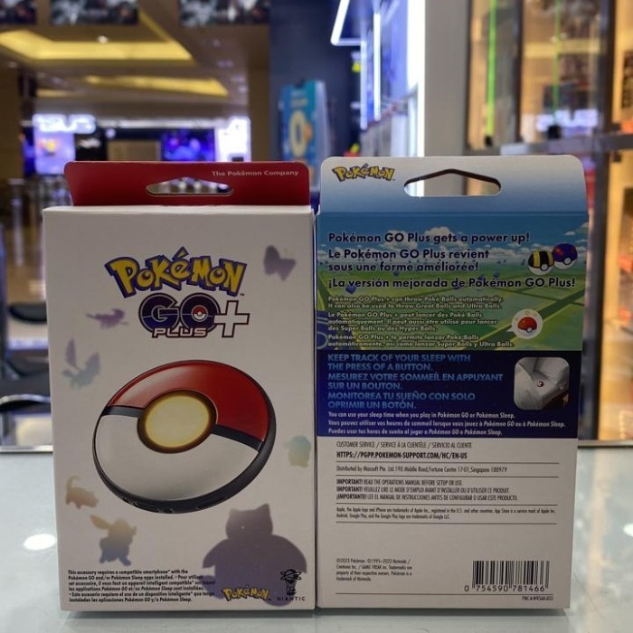 PROMO pokemon go plus+ pokeball GO plus + nintendo