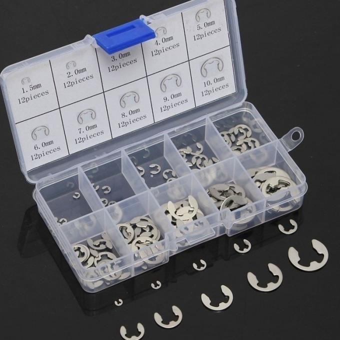 

Snap Ring -Circlip-Ring-Clip-Klip-Pengunci-Retaining 120PCS the best