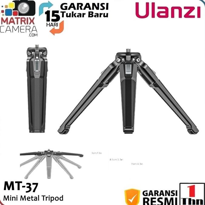 Ready Ulanzi MT-37 Mini Metal Table Tripod for Camera, Smartphone, etc.