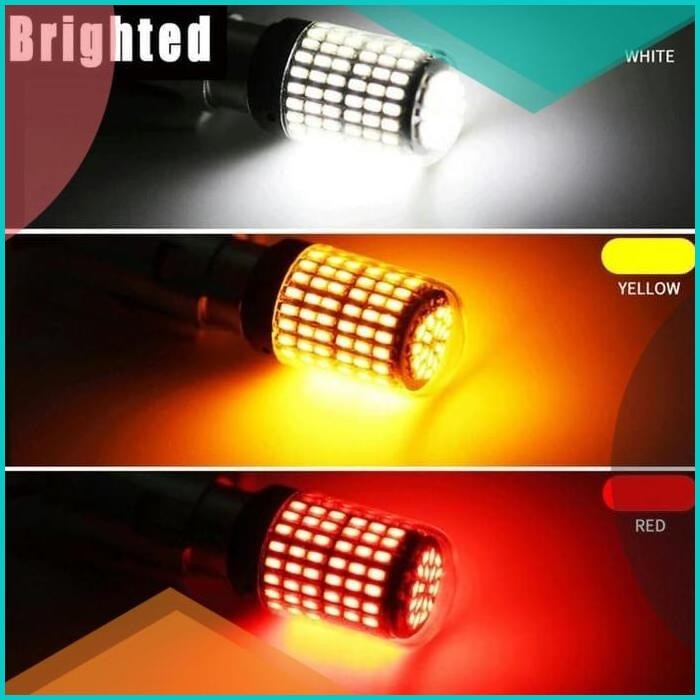 Lampu LED sein Mundur T20 Chip LG 144 Titik 07D35Z4 ready to atc