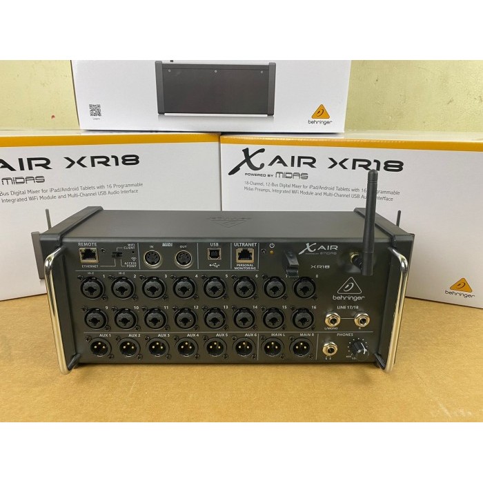 Digital Mixer With Wifi Behringer X Air Xr18 / Xr-18 Mixer Audio Digital Behringer X18 X Air X18 X