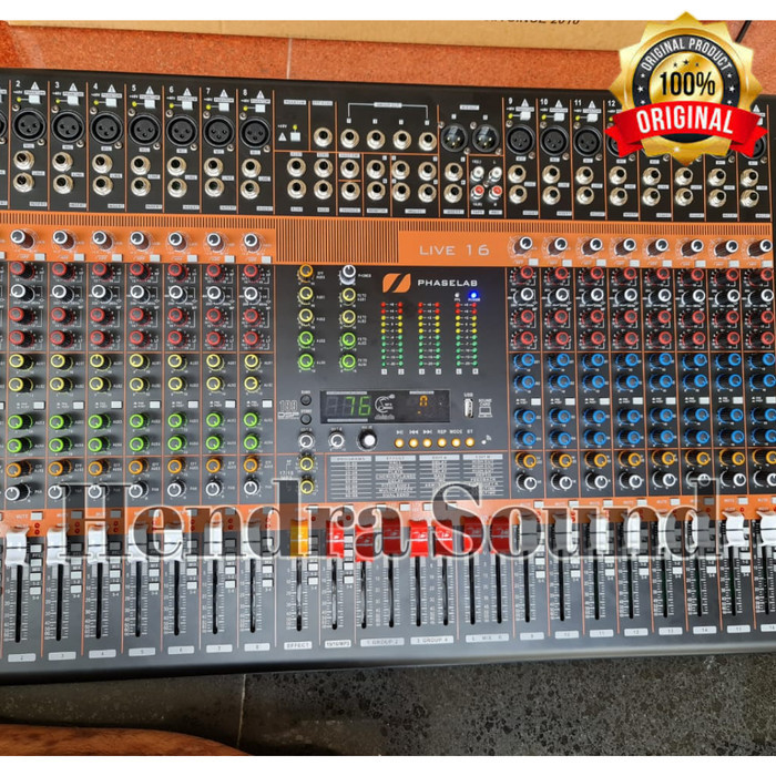 Mixer Audio Phaselab Live 16 (16 Channel)
