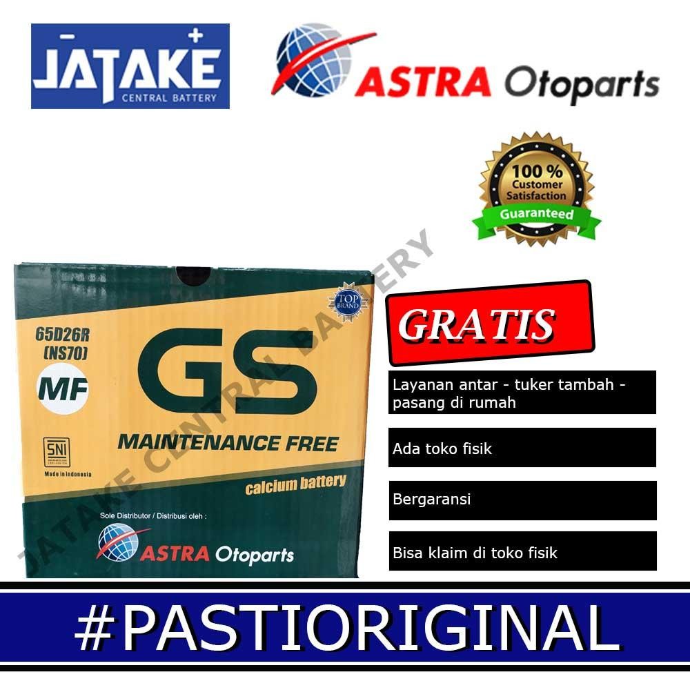 Aki Kering Ns70 Ns 70 Gs Astra Maintenance Free Mf Di Tangerang