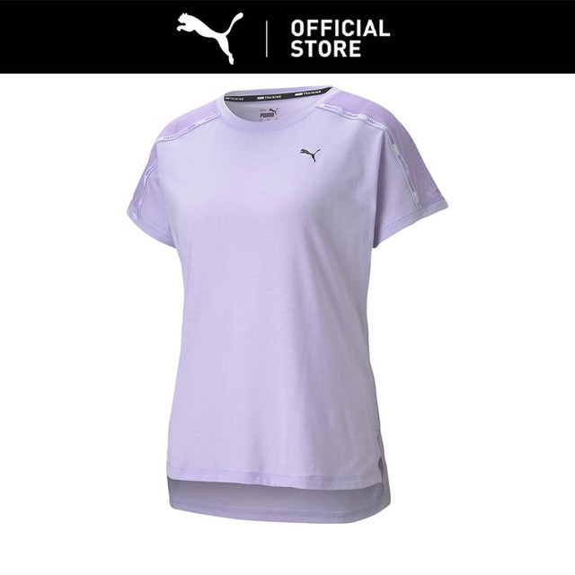 PUMA Kaos Olahraga Wanita Logo Boyfriend