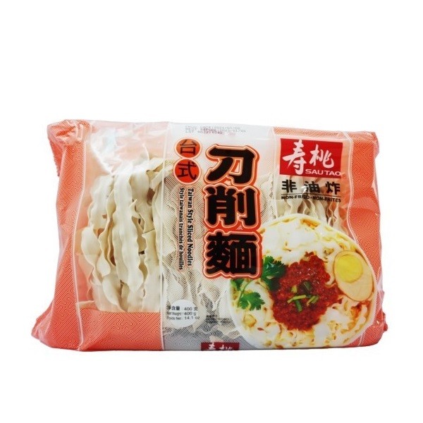 

SAU TAO TAIWAN STYLE SLICED NOODLES (267) 400 GR