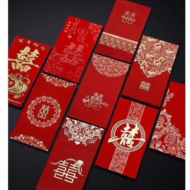 

Sale Angpao Wedding Hb Uk M / Amplop Angpau Pernikahan Shuang Xi Merah