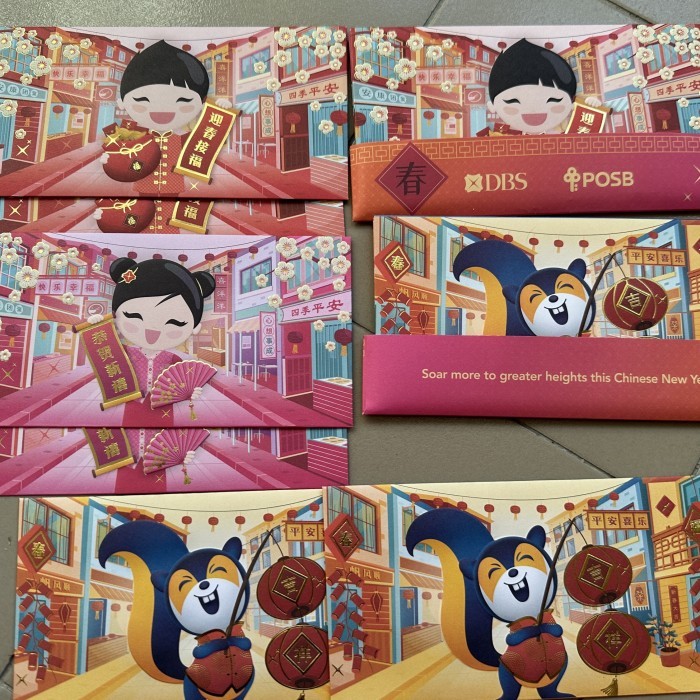 

Sale Angpao Posb Bank Hongbao Angbao Amplop Mewah Singapore