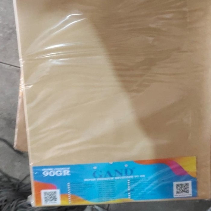 

Sale Amplop Coklat Folio Seal 90 Gr Isi 100 Tebal (Perekat)