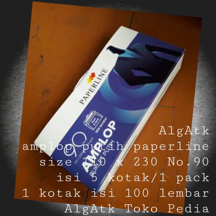 

Sale Paperline. Amplop Putih Polos 90.